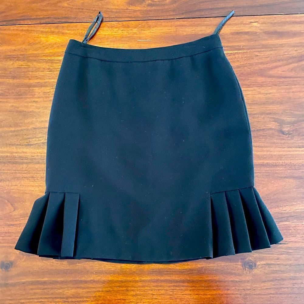 Tahari Black Mermaid Skirt 10P